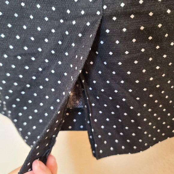 Rafaella Skirt Womens Size 10 Black White Diamond Print Pencil Career Office - Picture 10 of 12